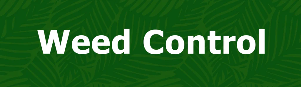 Garden weed control